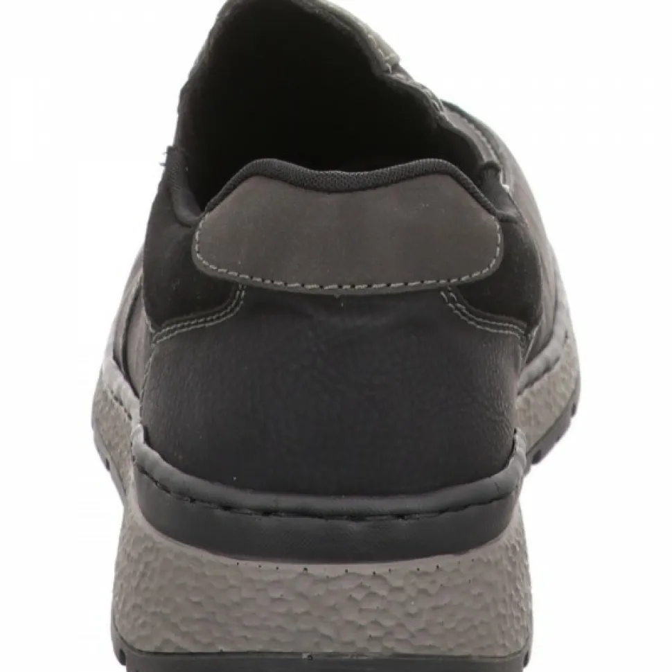 Sportliche Slipper schwarz