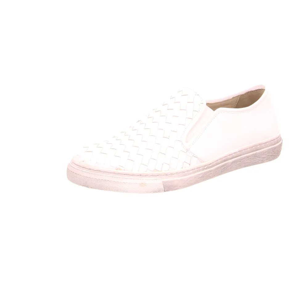 Sportliche Slipper weiss