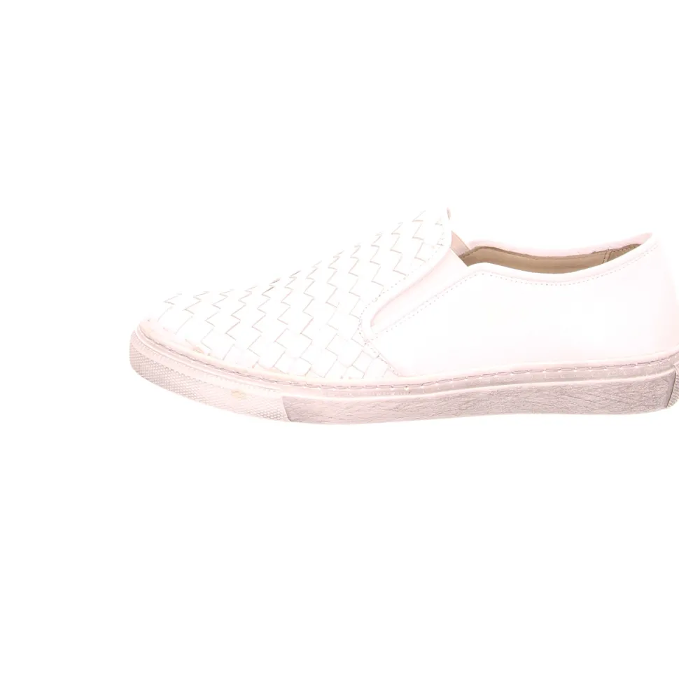 Sportliche Slipper weiss
