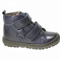 Stiefel Jungen blau Klett Navy