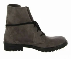 Stiefel Mädchen grau meteor Velour
