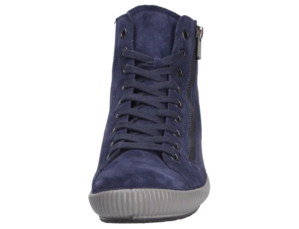 Stiefeletten blau Damen Stiefel