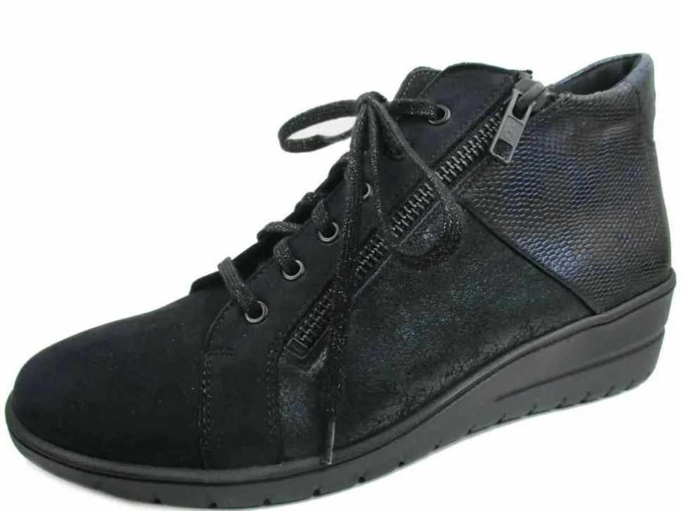 Stiefeletten blau Helia