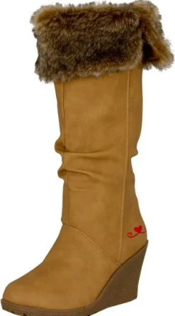 Stiefeletten braun Winterstiefel von LOVENESS