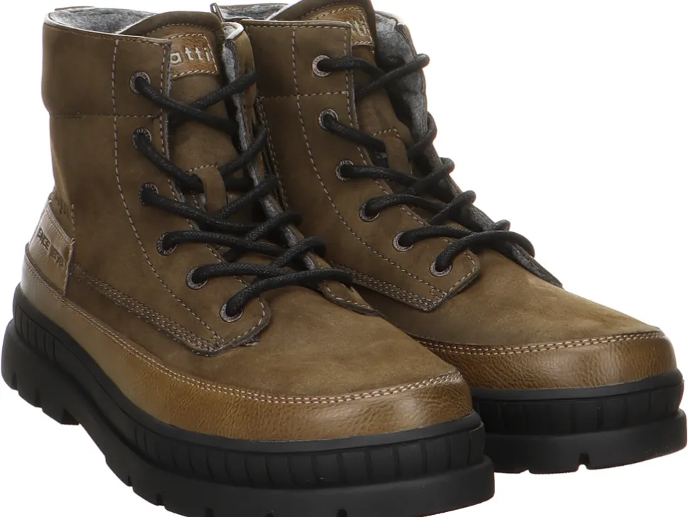 Stiefeletten grün