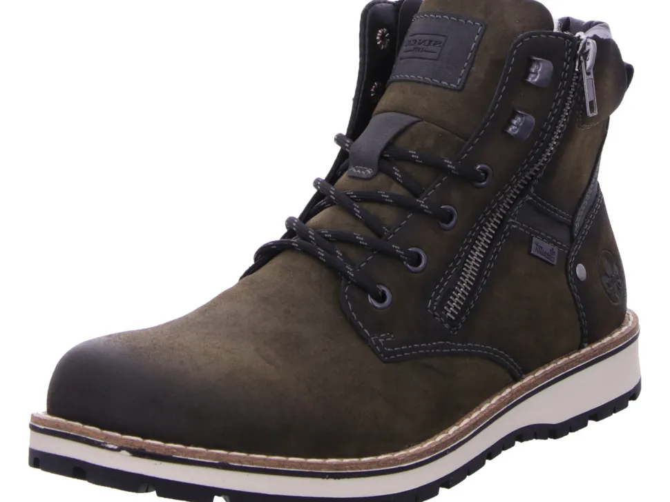 Stiefeletten grün Newa