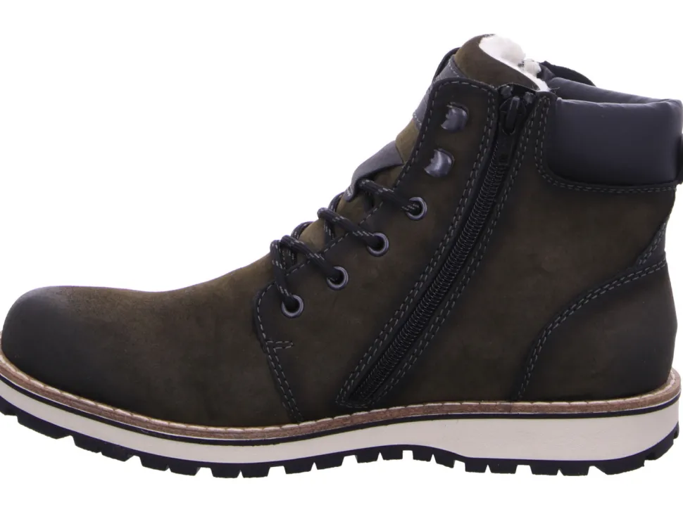 Stiefeletten grün Newa