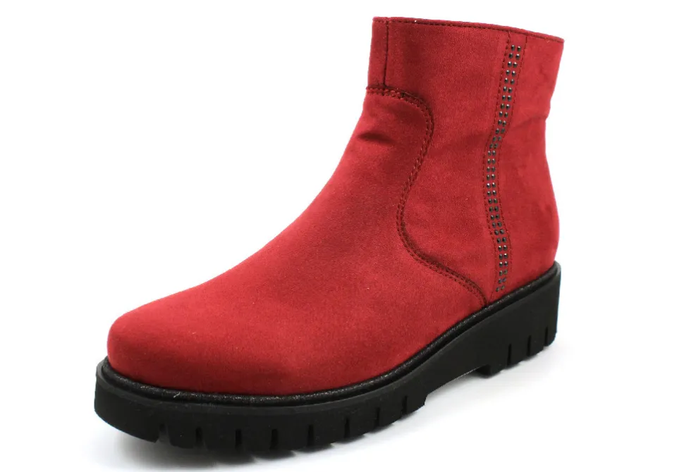 Stiefeletten rot