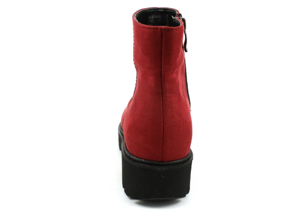Stiefeletten rot