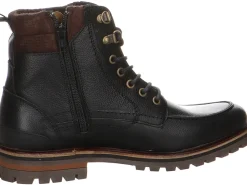 Stiefeletten schwarz Massi Uomo High