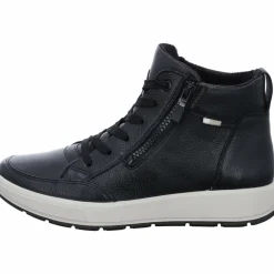 Stiefeletten schwarz Roma Plateau