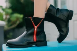 Stiefeletten schwarz Winterstiefel von LOVENESS