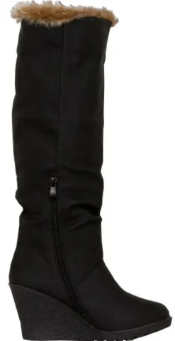 Stiefeletten schwarz Winterstiefel von LOVENESS