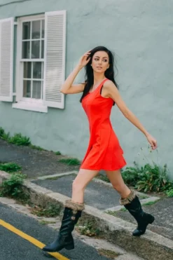 Stiefeletten schwarz Winterstiefel von LOVENESS