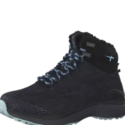 Wanderschuhe blau Trekkingstiefel W-0835 GTX, Blau