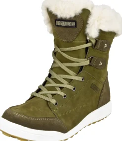 Winterstiefel olive
